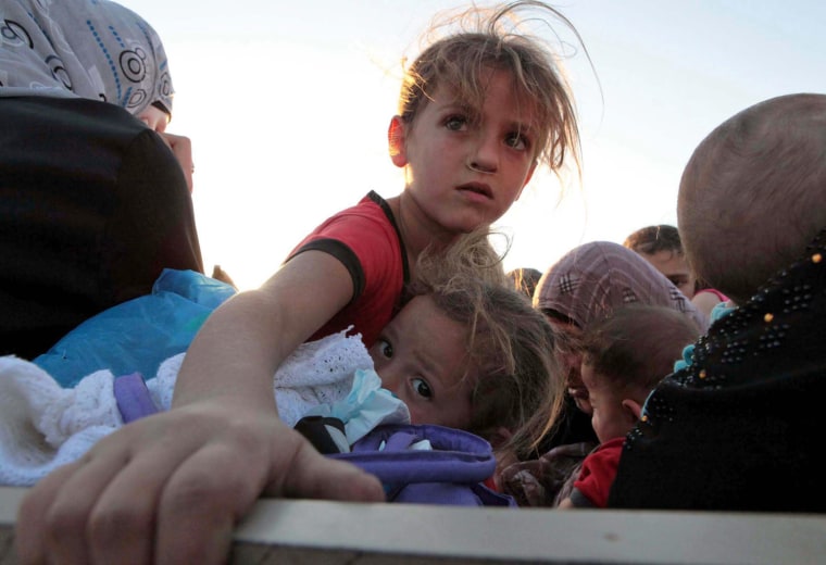 Image: Syrian Refugees arrive in Jordan